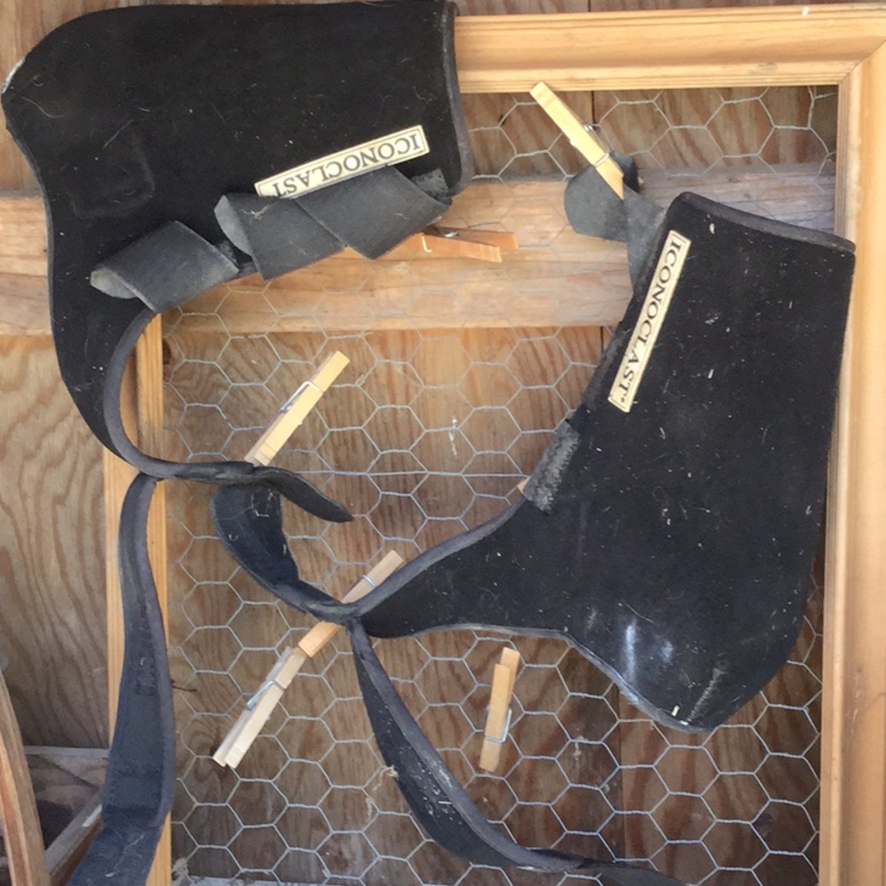 ICONOCLAST horse sub boots XL fronts barrel racing reining trail equestrian